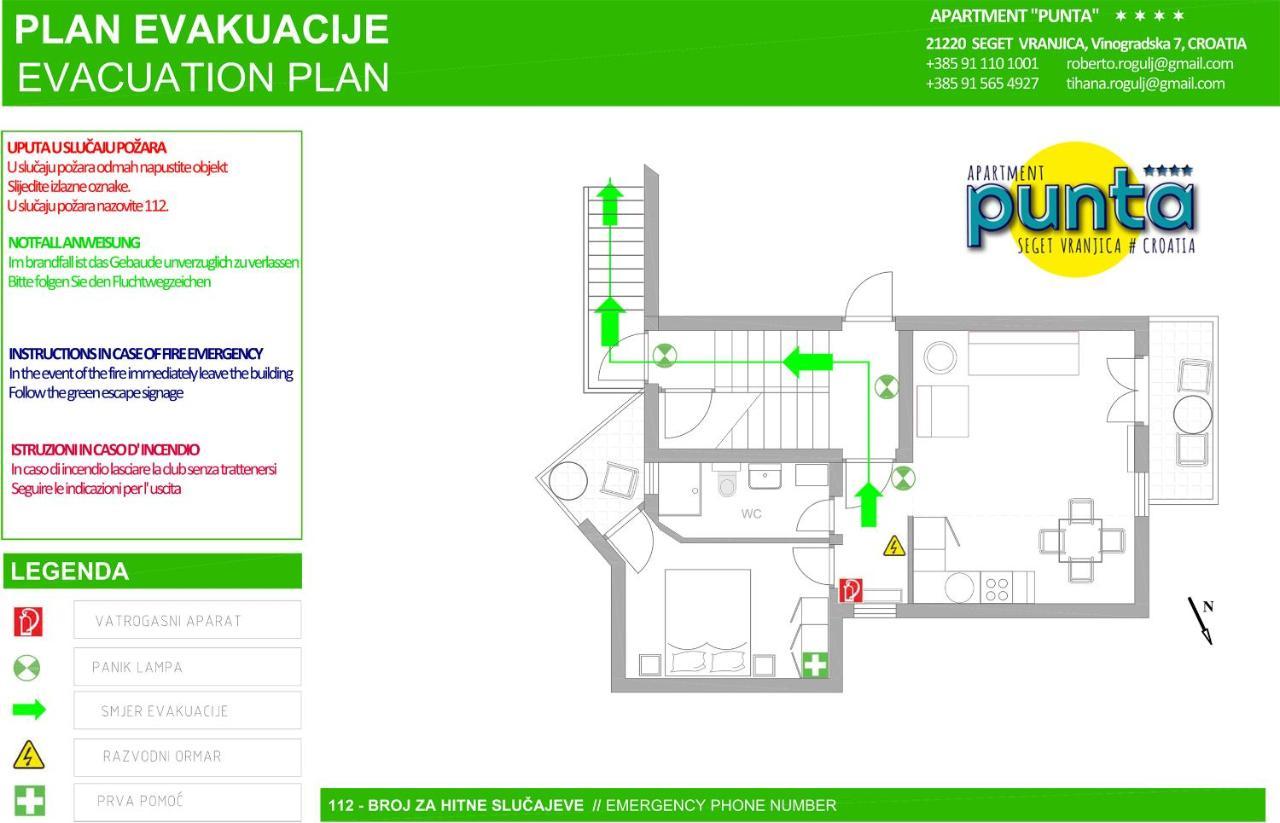 Apartment Punta เซเกต วรันยีชา ภายนอก รูปภาพ